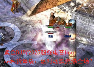 �Ͻ�DJ��2025��ǿ����House˽�����գ��ɶ�ս��ȼ��ȫ����
