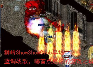 ʨ��ShowShowClub�糡����ս�裬���׵�ȼ�����Ϸ֮�ꣿ