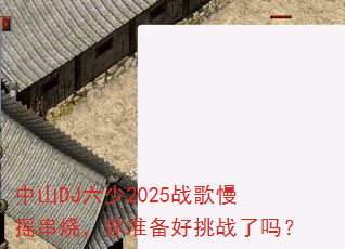 ��ɽDJ����2025ս����ҡ���գ���׼������ս����