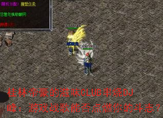 ���ֵۺ�����ζCLUB����DJ�壺��Ϸս���ܷ��ȼ��Ķ�־��