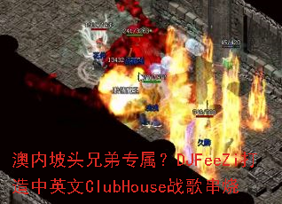 ������ͷ�ֵ�ר����DJFeeZi������Ӣ��ClubHouseս�贮��
