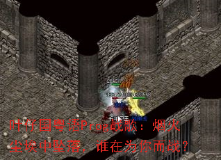 Ҷ�й�����Progս�裺�̻𳾰���׹�䣬˭��Ϊ���ս��