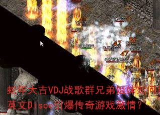 �����VDJս��Ⱥ�ֵܽ��������Ӣ��Disco����������Ϸ���飿