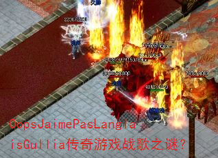 OopsJaimePasLanglaisGullia������Ϸս��֮�գ�