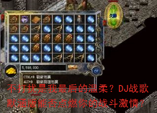 �����������������᣿DJս��Ĭ�����ܷ��ȼ���ս�����飿